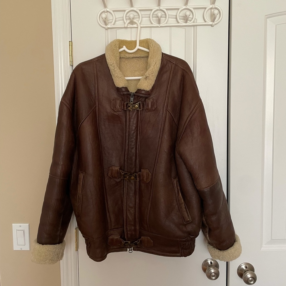 Italian leather jacket